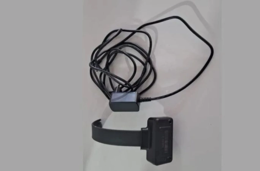 Imagem Tornozeleira eletrônica rompida 