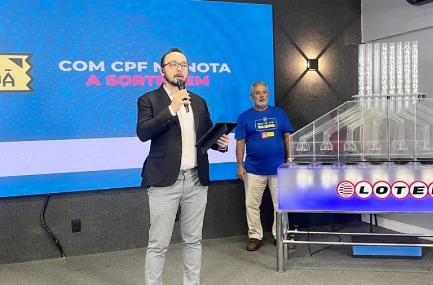 Imagem Sorteio do programa Nota Cidadã 