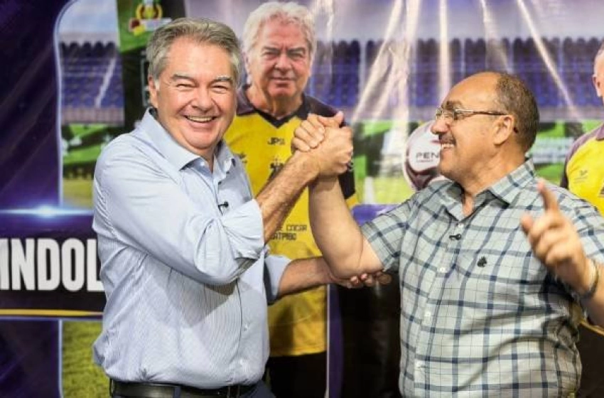 Imagem Deputado Lindolfo Pires (PP) e o vereador Zezinho do Botafogo (PSB)