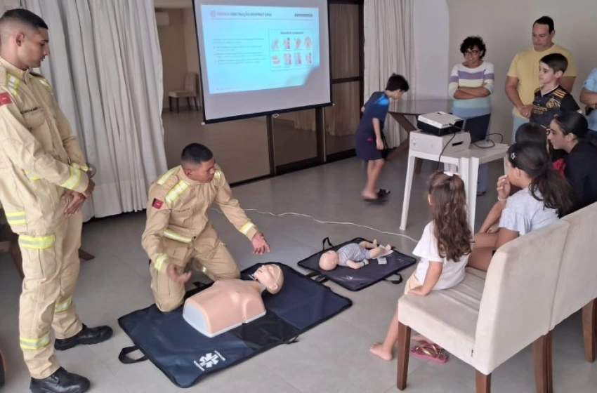 Imagem Capacitação realizada pelo Corpo de Bombeiros em condomínios na Grande João Pessoa