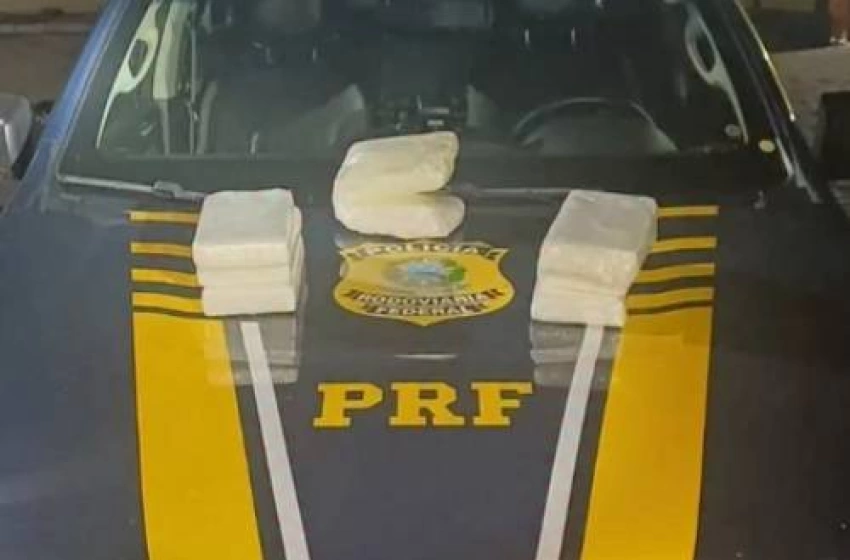 Imagem Droga apreendida em ação da PRF