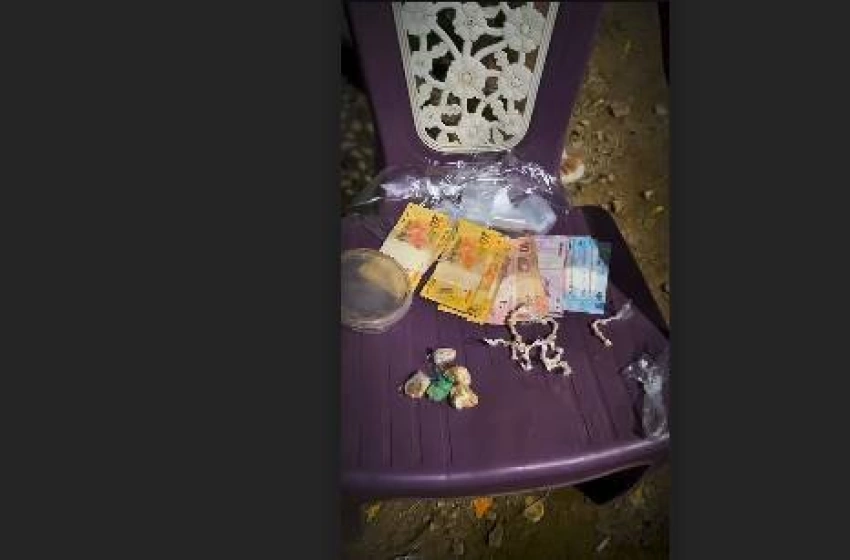 Imagem Drogas apreendidas em ação da PM