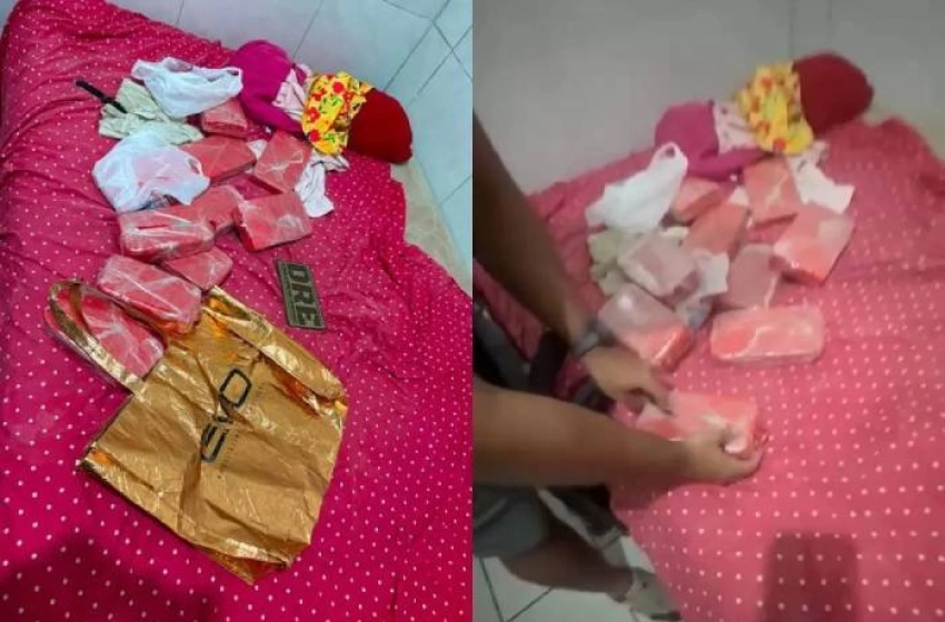 Imagem Apreensão de 10 kg de crack avaliados em R$ 500 mil