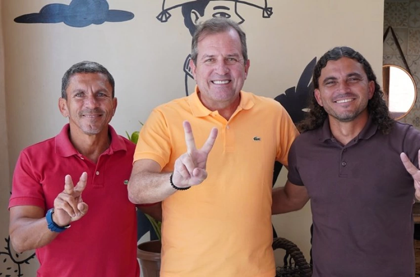 Imagem Fábio Tyrone e o vereador Rafa de Camurupim