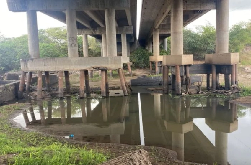 Imagem Pontes localizadas no trecho paraibano da BR-101