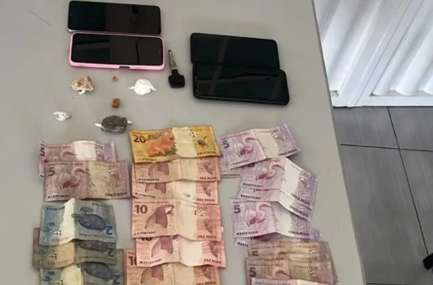 Imagem Dinheiro e drogas apreendidas em Operação da Polícia Civil em Princesa Isabel 
