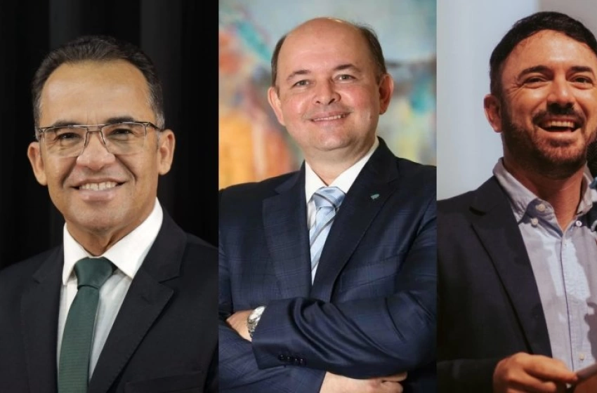 Imagem Major Fabio, Pr. José Carneiro, e Pr. Jader Medeiros 