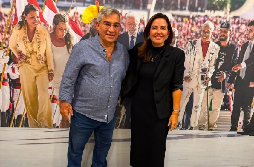 Imagem Pollyanna Werton e Gilberto Carvalho