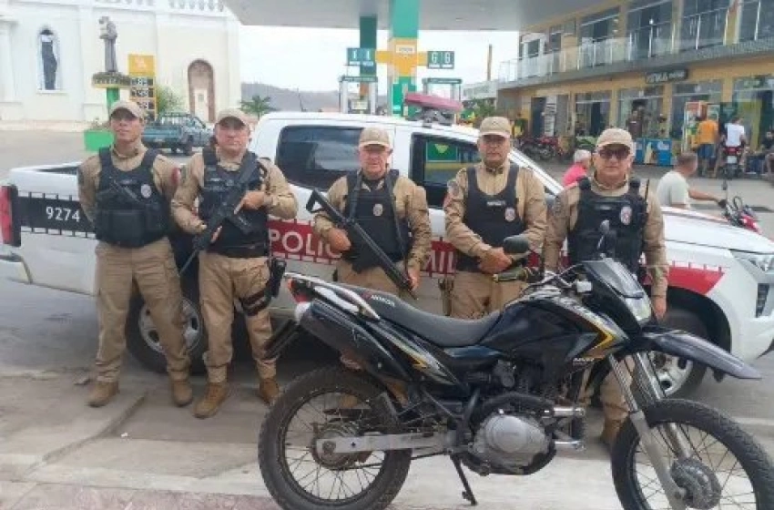 Imagem Apreensão de motocicleta clonada