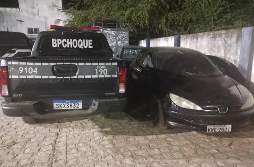 Imagem Veículo apreendido em ação da PM