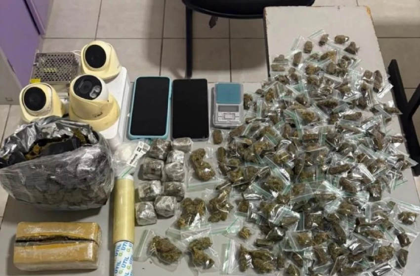 Imagem Prisão de homem por tráfico de drogas