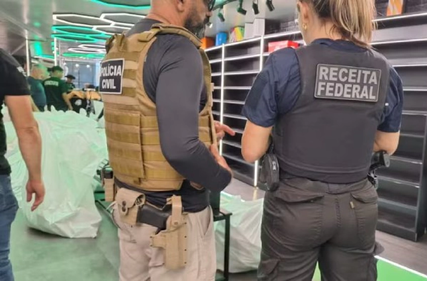 Imagem Combate a crimes de contrabando, descaminho e falsificação de marcas