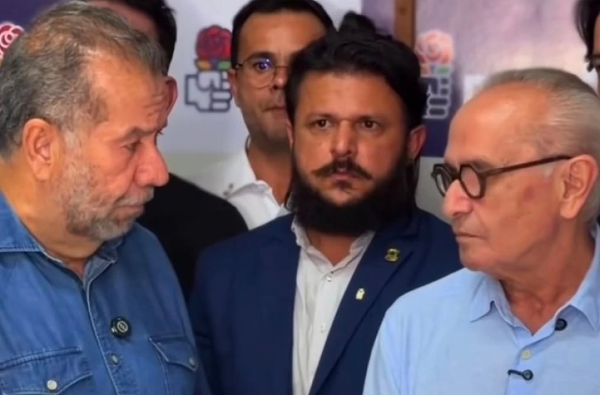 Imagem Carlos Lupi e Cicero Lucena