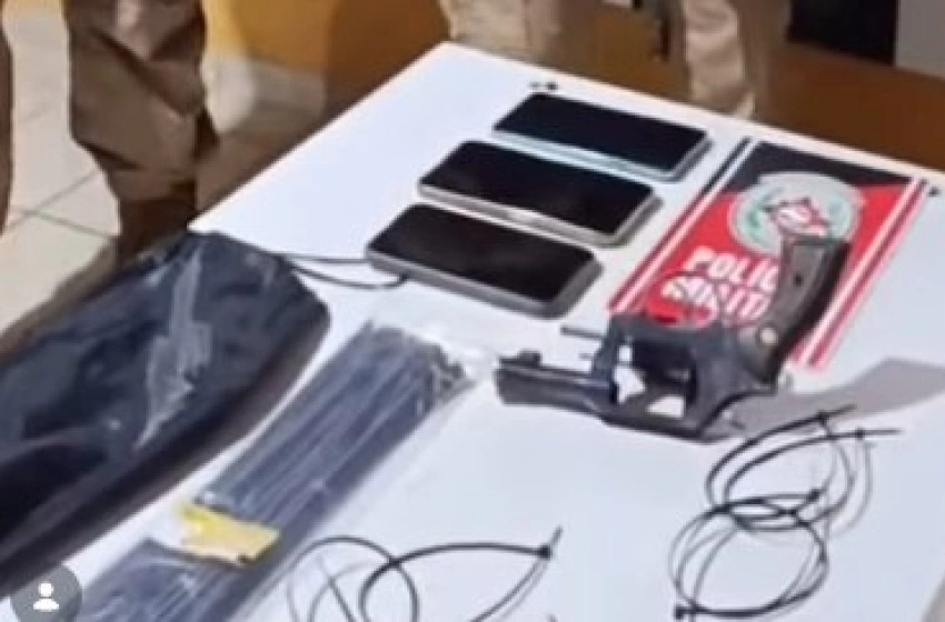 Imagem Arma de fogo apreendida pela polícia militar em Catolé do Rocha 