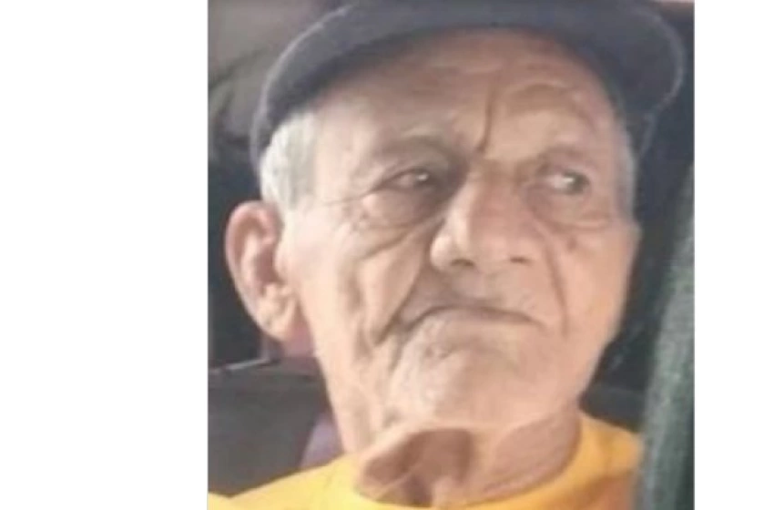 Imagem Idoso de 82 anos, desaparecido