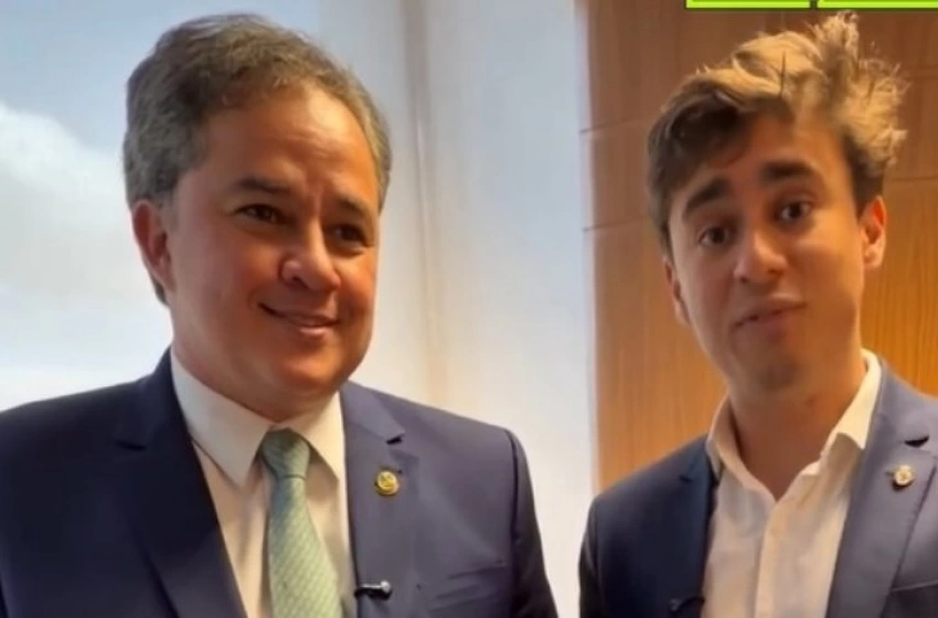Imagem Efraim Filho e Nikolas Ferreira