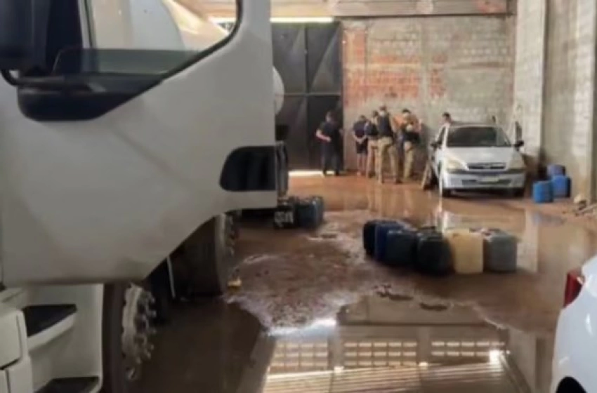 Imagem Prisão de quatro suspeitos por desvio de combustível