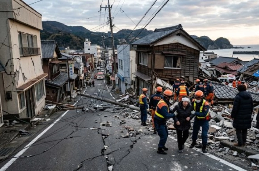 Imagem Terremoto de magnitude 5,9 no Japão