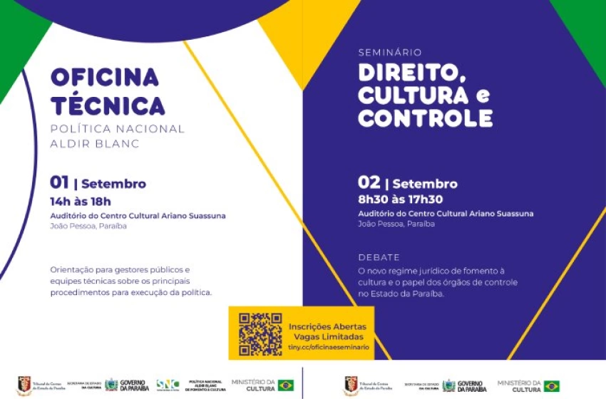 Imagem Discussão sobre Direito, Cultura e Controle e a Política Nacional Aldir Blanc