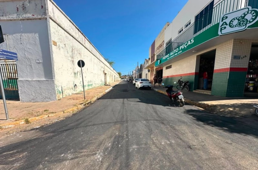 Imagem Pavimentação da travessia urbana da cidade de Cajazeiras