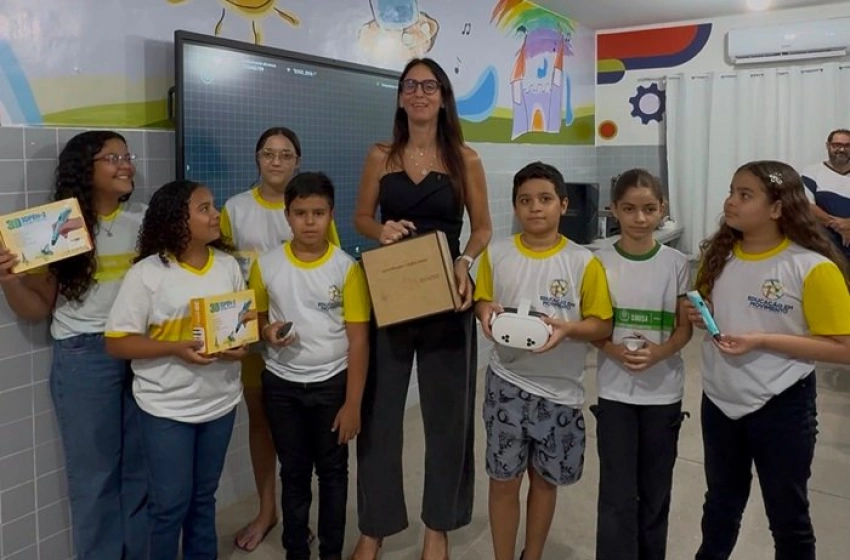Imagem Novo Espaço Maker na Escola Municipal Otacílio Gomes de Sá
