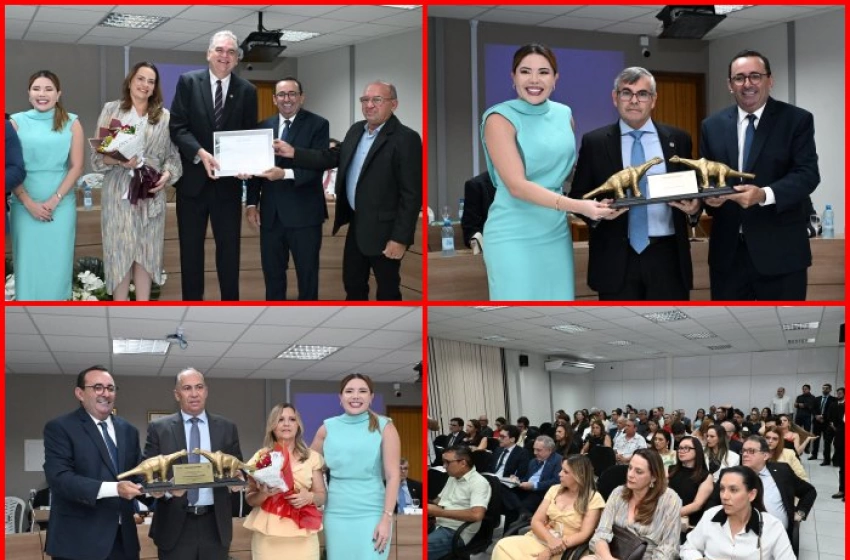 Imagem Homenagem ao diretor da Esma e ao diretor do Fórum Dr. José Mariz