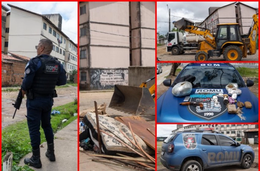 Imagem 5ª fase da Operação Barricada Zero