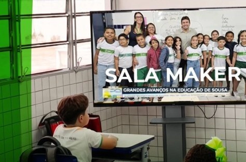 Imagem Prefeitura de Sousa entrega 300 Smart TVs de 75 polegadas para escolas da rede municipal
