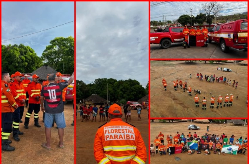Imagem Força-tarefa contra incêndios no Mato Grosso