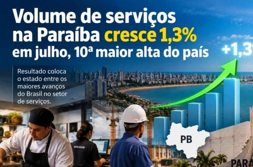 Imagem Indices de crescimentos na Paraiba