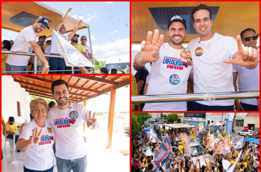 Imagem Wilson Filho participando da caravana de Lucas Ribeiro