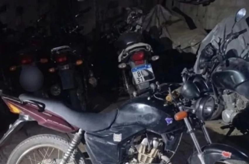 Imagem Apreensão de motocicleta com sinais de adulteração