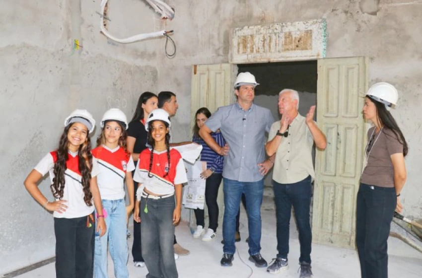 Imagem Obras da Escola Dom Adauto