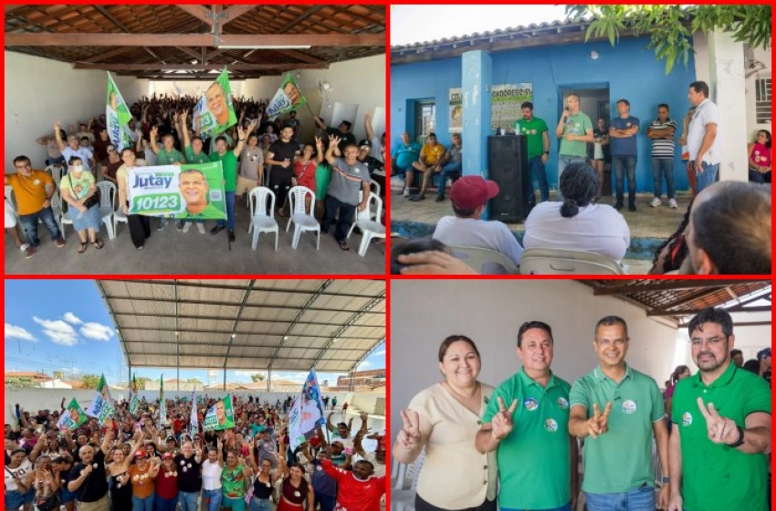 Imagem Jutay Meneses cumprindo agenda no Sertão
