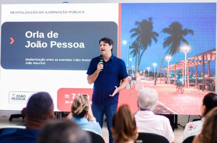Imagem Implementação da nova iluminação da Orla Marítima