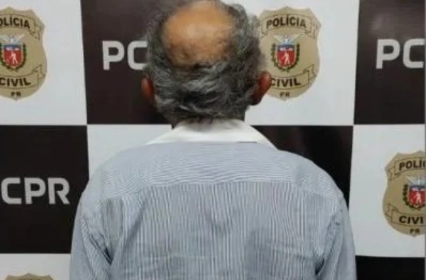 Imagem Idoso preso no estado do Paraná 