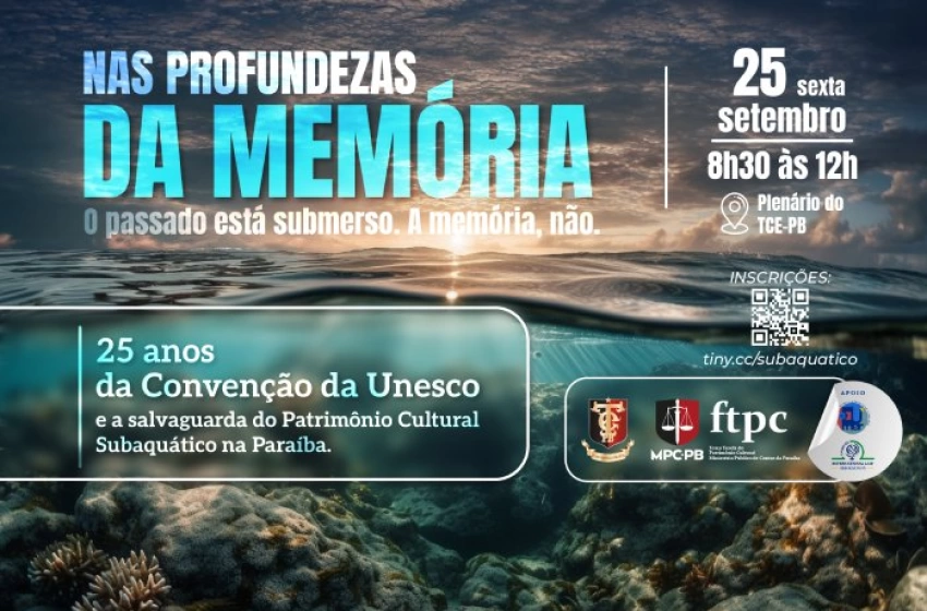 Imagem Evento para discutir proteção do patrimônio cultural subaquático