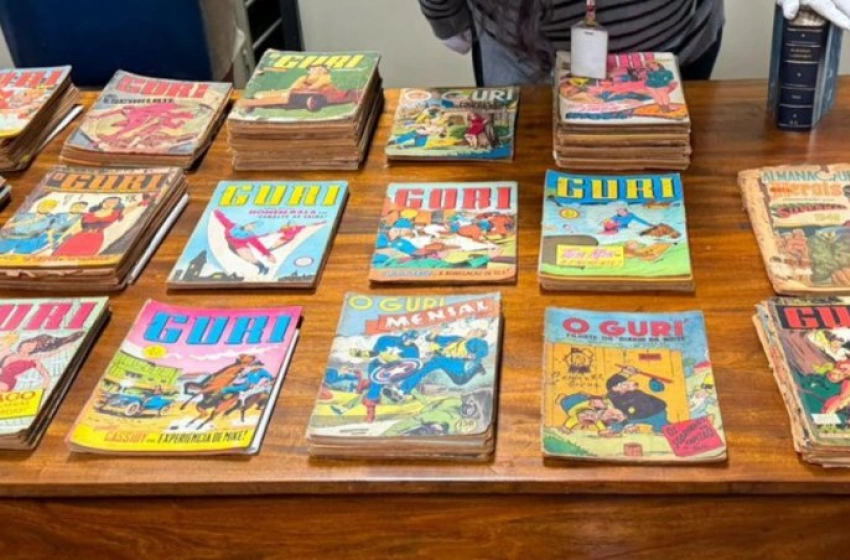 Imagem Publicações históricas à Fundação Biblioteca Nacional