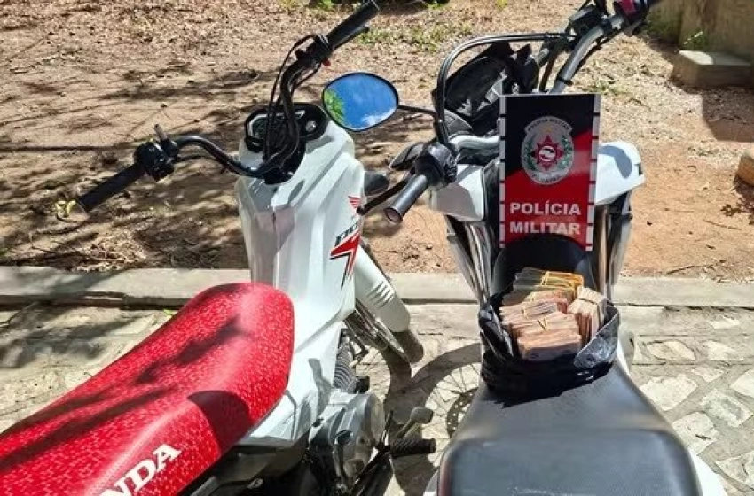 Imagem Motocicletas apreendidas pela Polícia Militar em Cajazeiras 