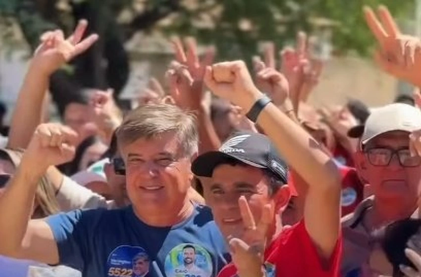 Imagem Deputado federal Wellington Roberto cumprindo agenda política no município de Santa Cruz, no Sertão da Paraíba