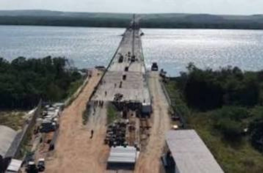 Imagem Obras da Ponte do Futuro