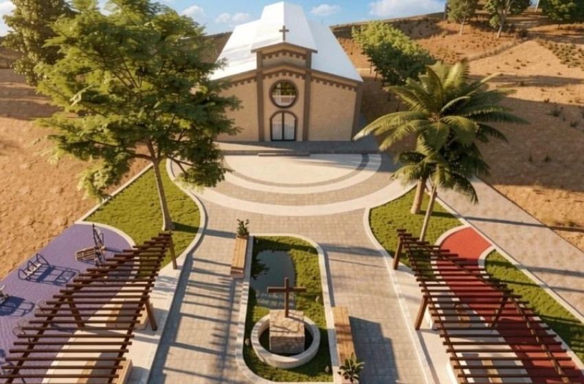 Imagem Igreja na localização do Sitio Cocos 