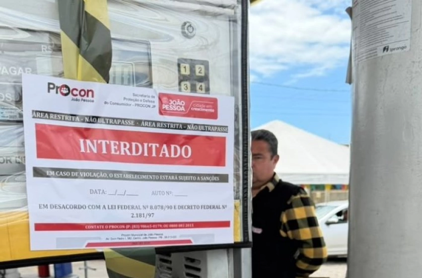 Imagem Operação Combustível Seguro do Procon de João Pessoa