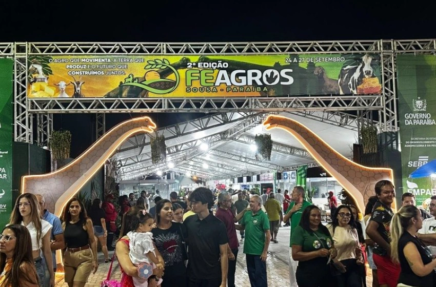 Imagem Entrada principal da Feagros 2026