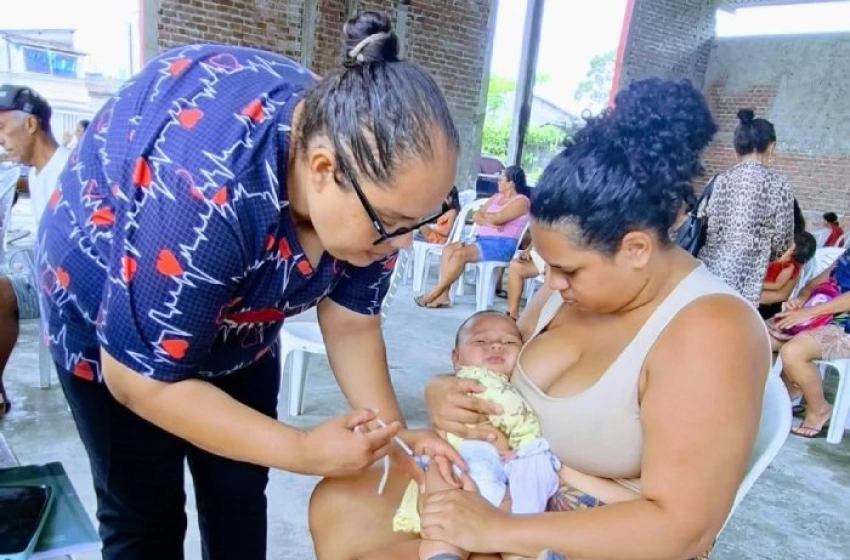 Imagem Atendimento de saúde e assistência social aos moradores do Porto do Capim