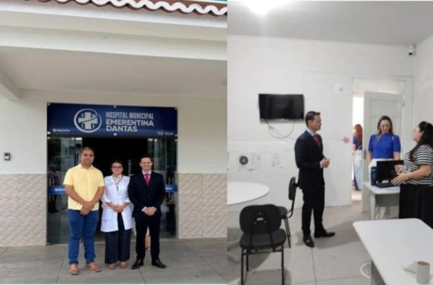 Imagem Fiscalização em hospital e uma escola da rede municipal de Paulista