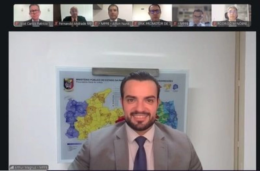 Imagem Reunião preparatória com promotores eleitorais da Paraíba para alinhar a atuação no primeiro turno das Eleições 2026
