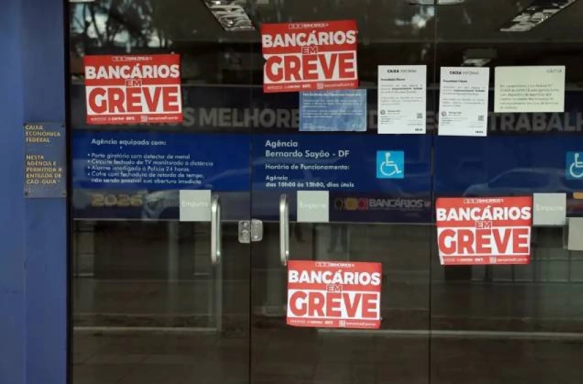 Imagem Greve da Caixa