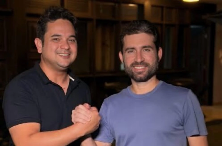 Imagem Deputado Michel Henrique e o vice-prefeito de Lucena, Netinho de Lando