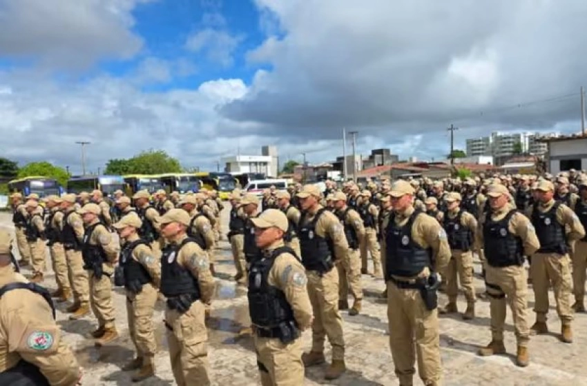 Imagem Embarque de 6,2 mil agentes para reforçar a segurança nas eleições na PB